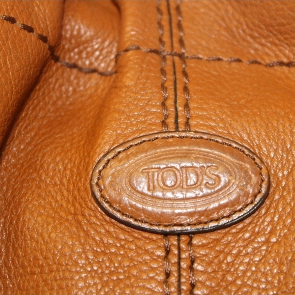 SaleTod's Di Bag Swing Tie Bag Luxury Leather Craftmanship 100% Auth. RARE bag - Picture 8 of 16